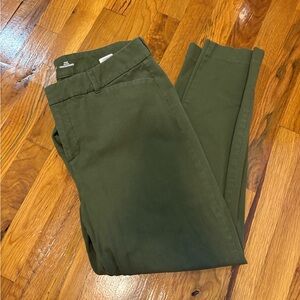 Olive Green Women's Jeans
